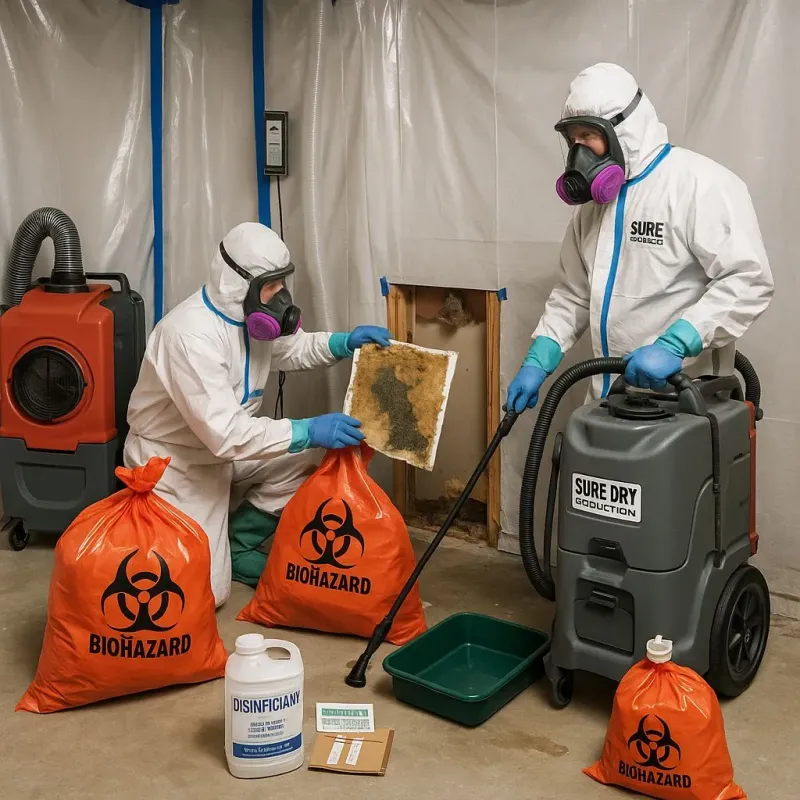Contaminated Water Handling Protocols process in East Hill-Meridian, WA