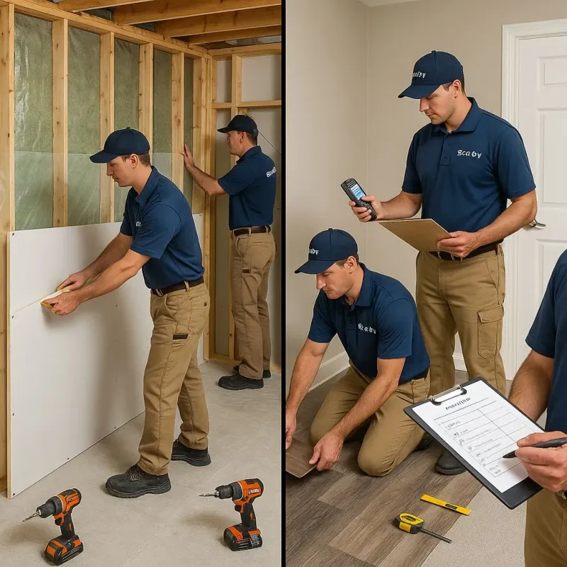 Repairs and Reconstruction process in East Hill-Meridian, WA